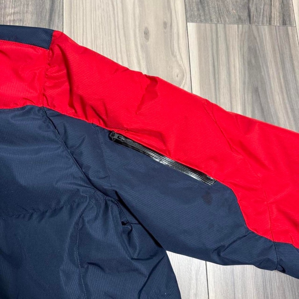 Polo Ralph Lauren red and navy blue puffer jacket with red horse logo, size XL - Picture 4 of 6